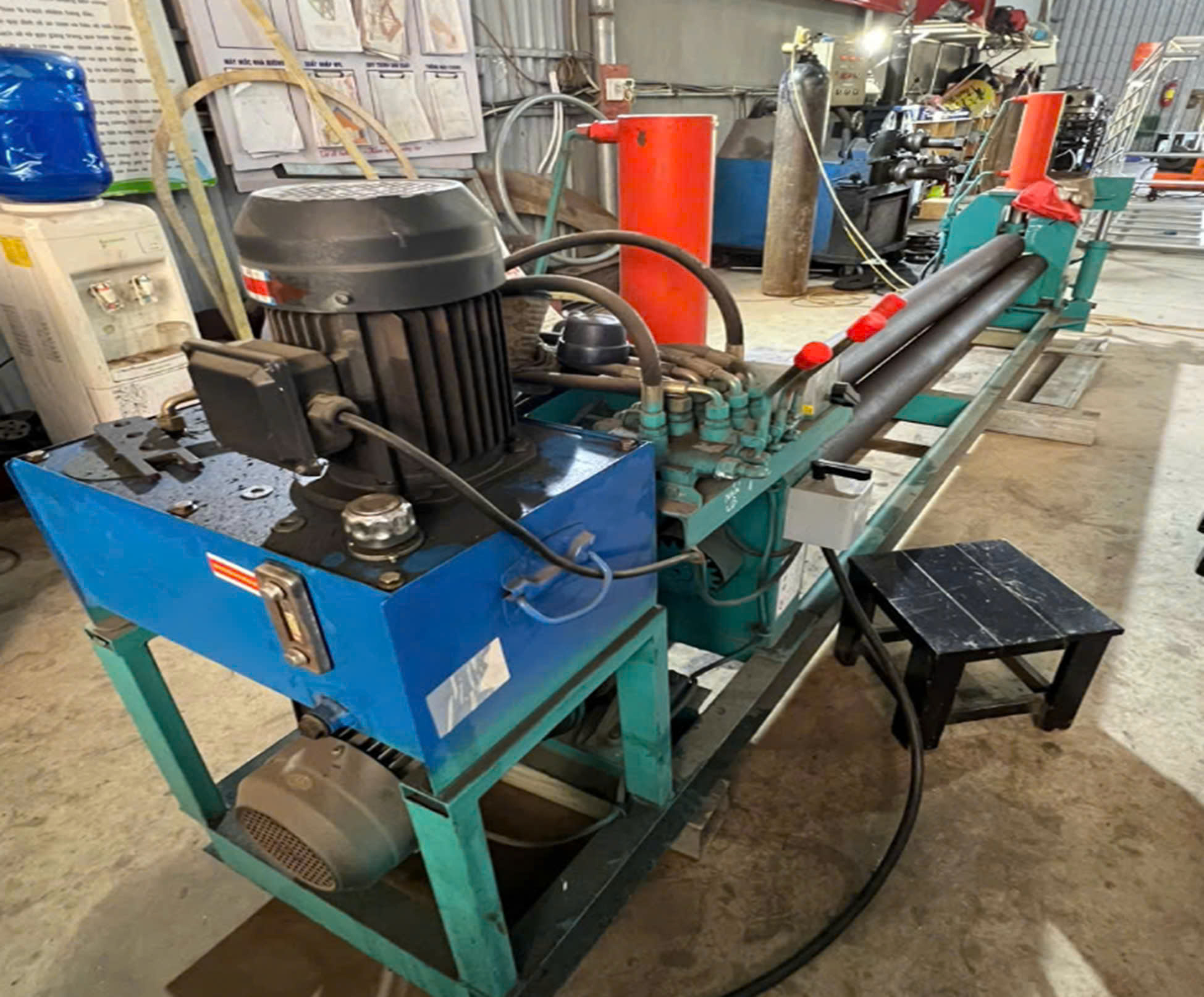 Máy Uốn Tôn Tấm Thủy Lực _GH_Dochoikinhbac