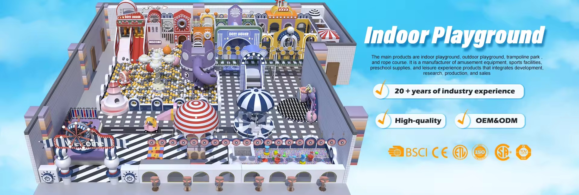 Trò chơi khu vui chơi trẻ em