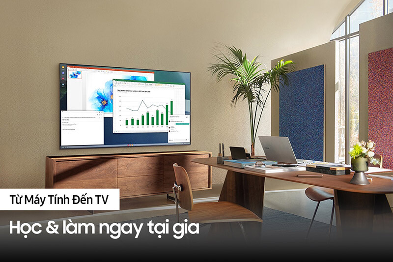 Smart Tivi QLED Samsung 4K 65 inch QA65QE1CAKXXV