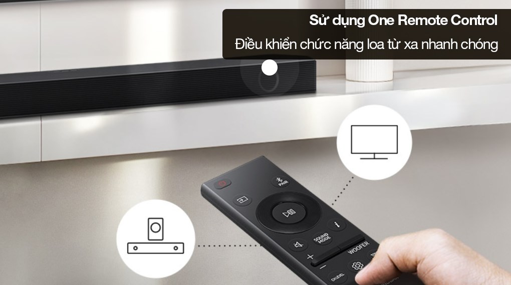 Bộ loa thanh Samsung HW-Q700D/XV 320W