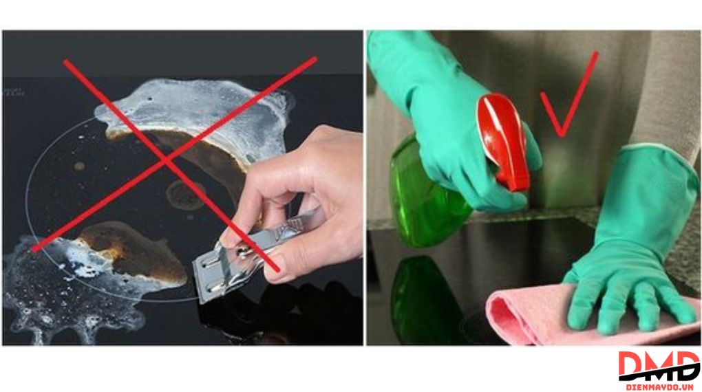 Cách vệ sinh bếp từ đúng cách và bền lâu