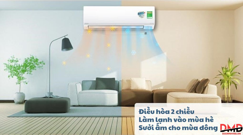 Có nên mua điều hòa 2 chiều không?