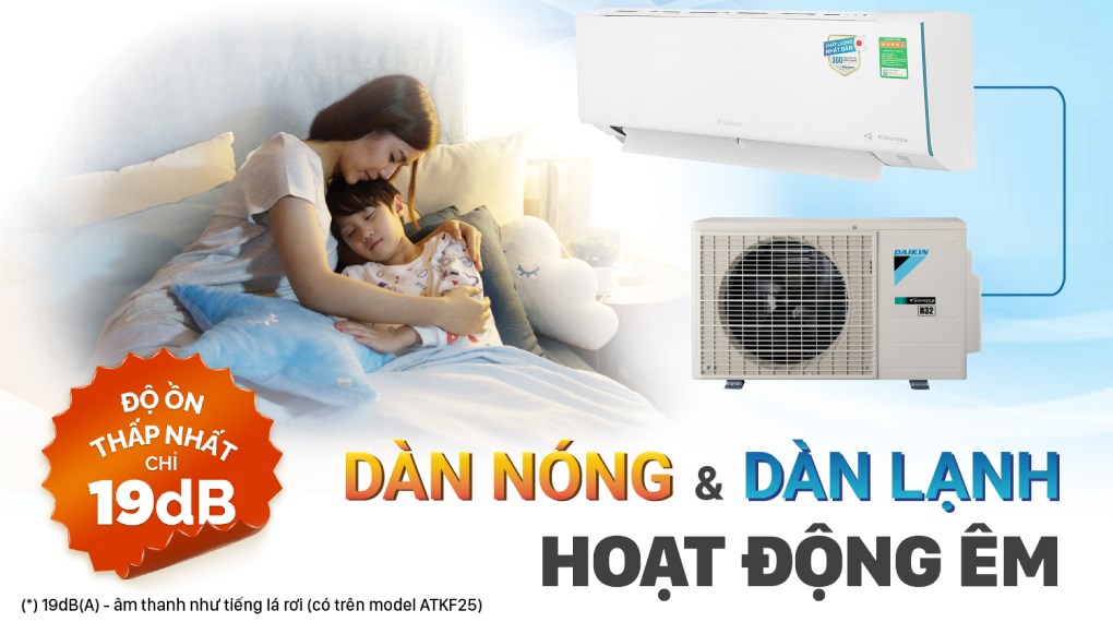 Điều hòa Daikin Inverter 1 HP ATKF25YVMV