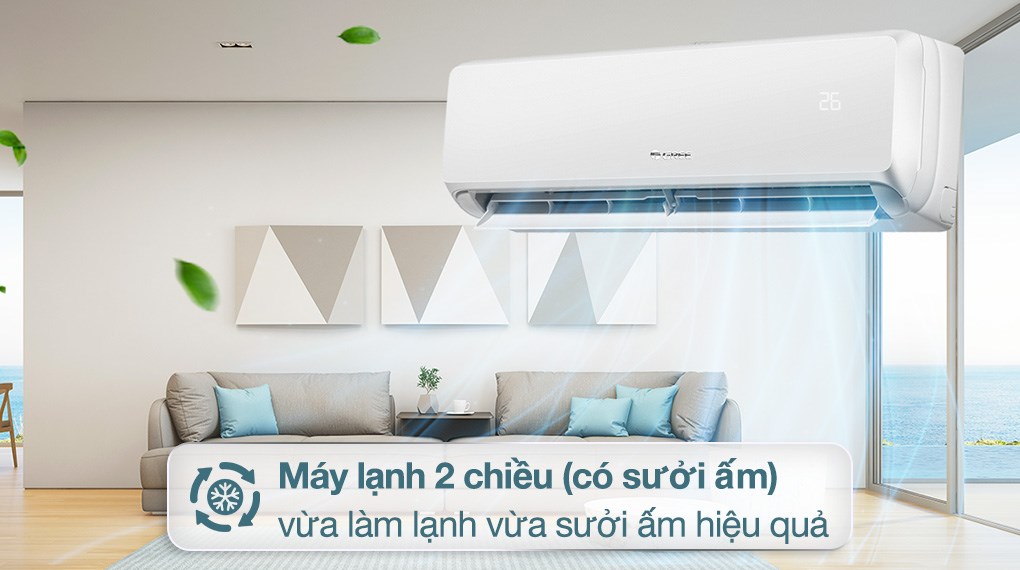Điều hòa Gree Inverter 2 chiều 1.5 HP CHARM12HI