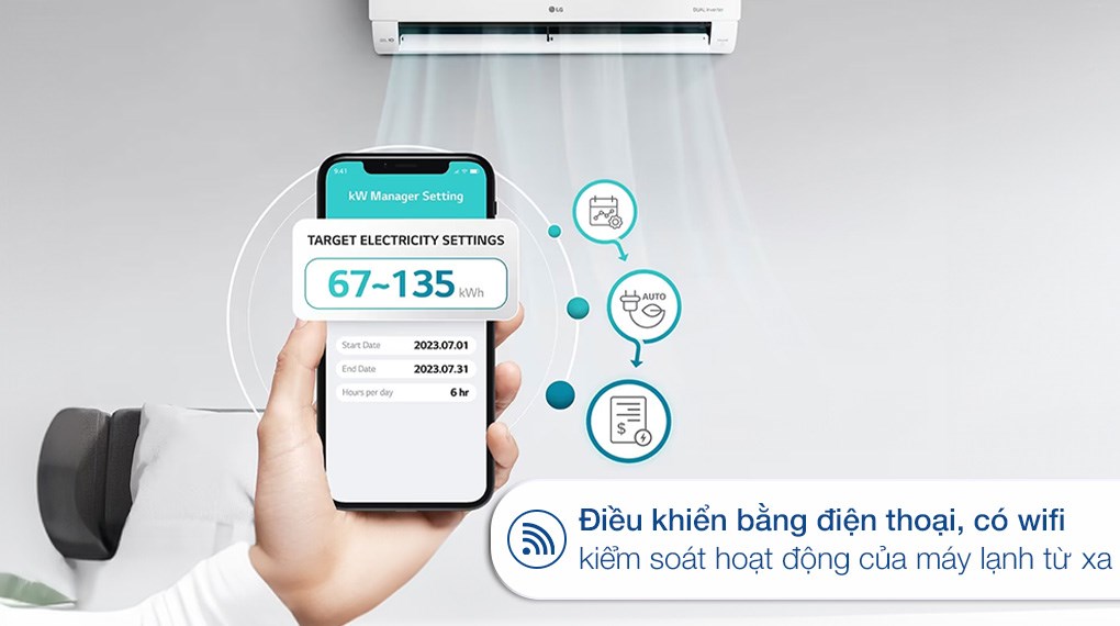 Điều hòa LG Inverter 1.5 HP V13WIN1