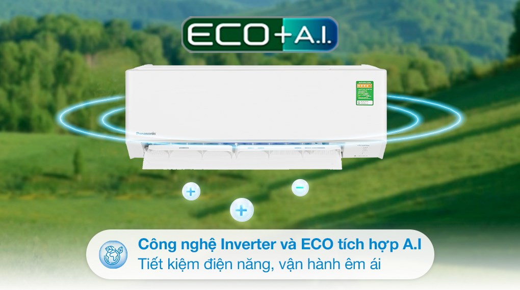 Điều hòa Panasonic Inverter 2 chiều 1.5 HP CU/CS-YZ12AKH-8
