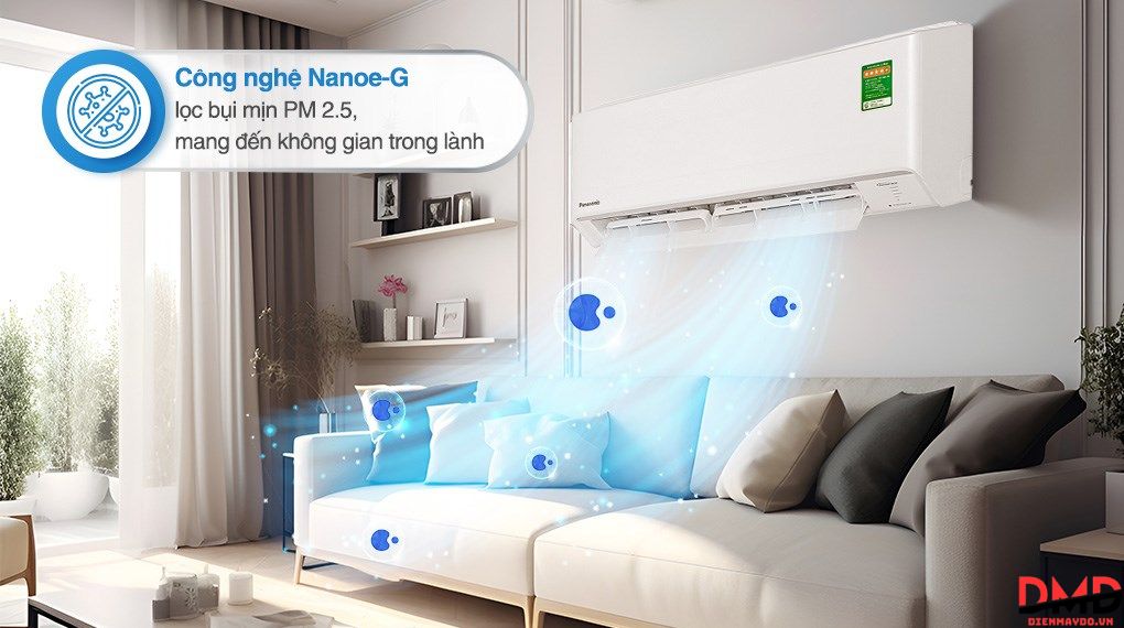 Điều hòa Panasonic Inverter 1 HP CU/CS-RU9CKH-8D
