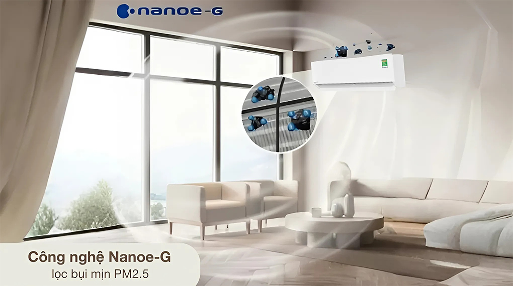 Điều hòa Panasonic Inverter 1 HP CU/CS-XU9BKH-8