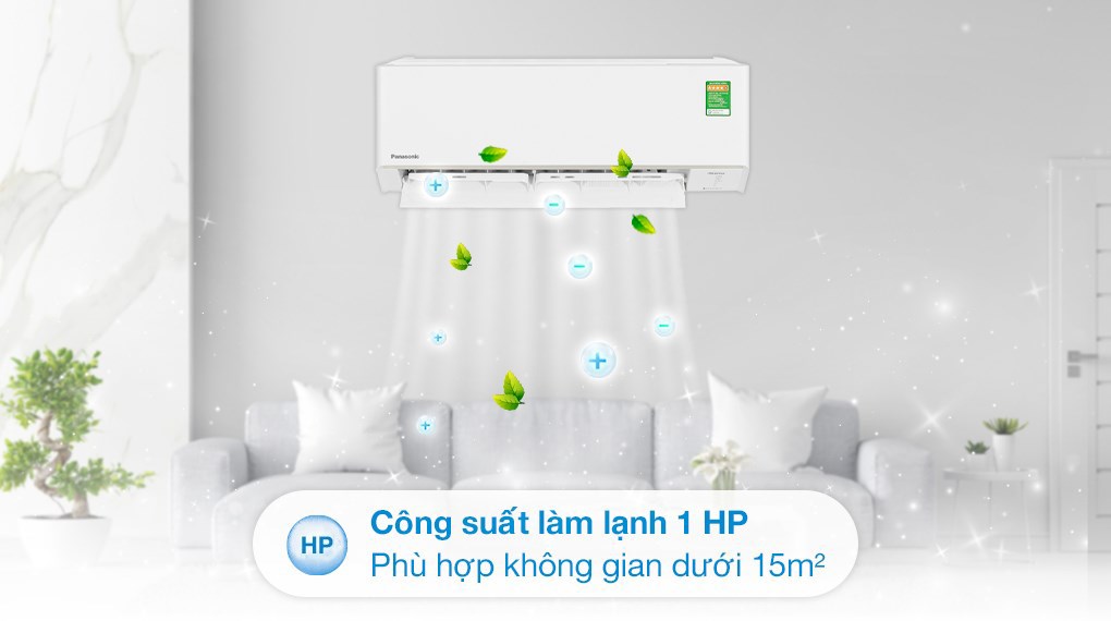 Điều hòa Panasonic Inverter 2 chiều 1 HP CU/CS-YZ9AKH-8