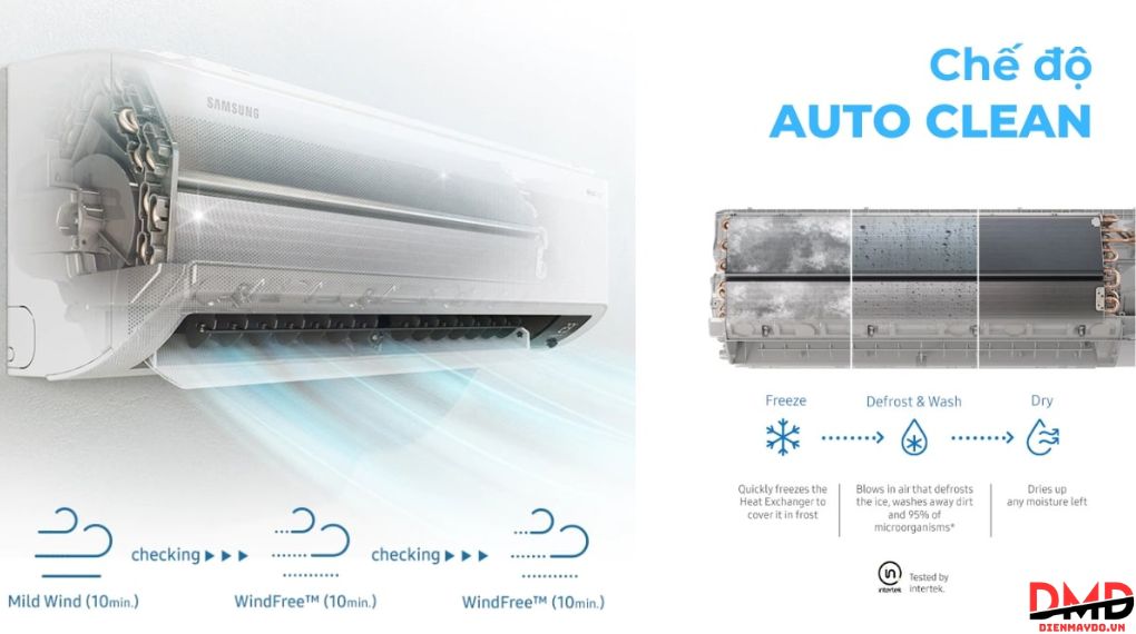 Điều hòa Samsung Inverter 1.5 HP AR40H12D0ATNSV