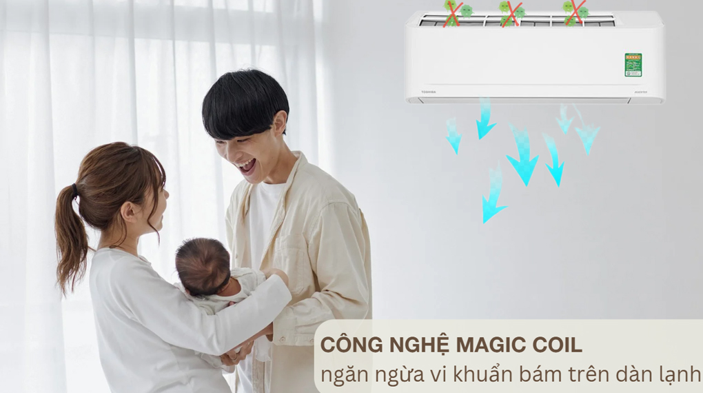 Điều hòa Toshiba Inverter 2 HP RAS-H18S5KCV2G-V