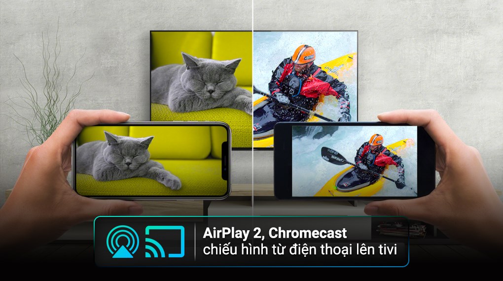 Google Tivi OLED Sony 4K 77 inch XR-77A80L