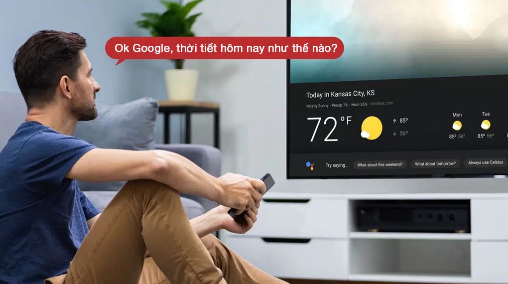 Google Tivi TCL 4K 58 inch 58P635