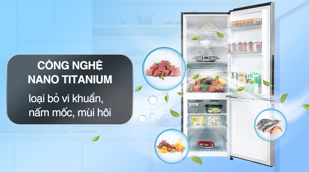 Tủ lạnh Hitachi Inverter 275 lít R-B330PGV8 BSL