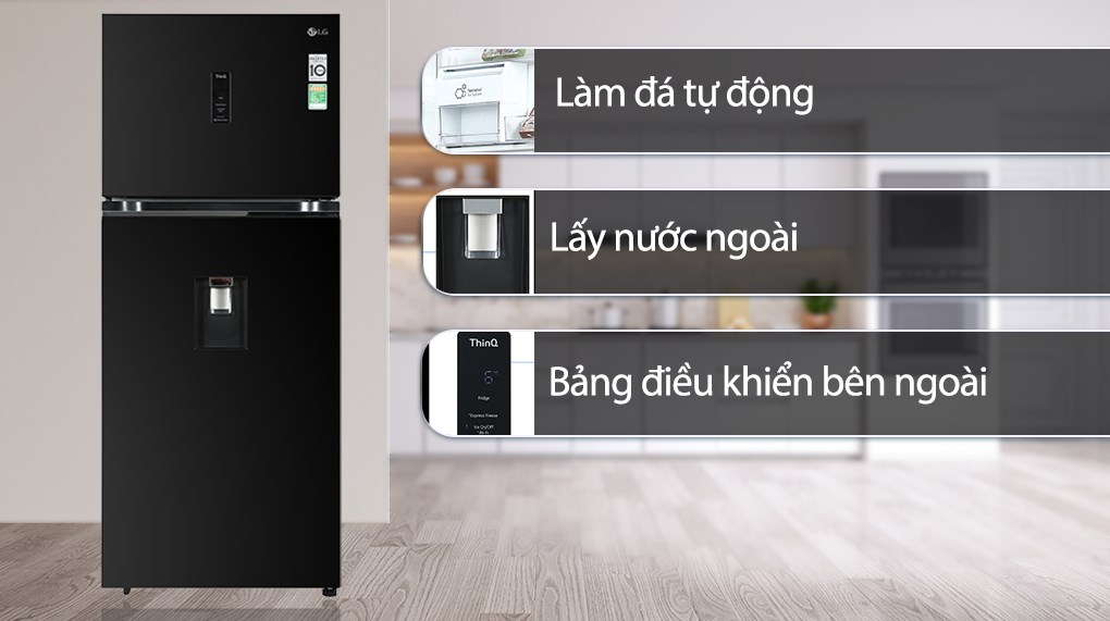 Tủ lạnh LG Inverter 374 lít GN-D372BLA