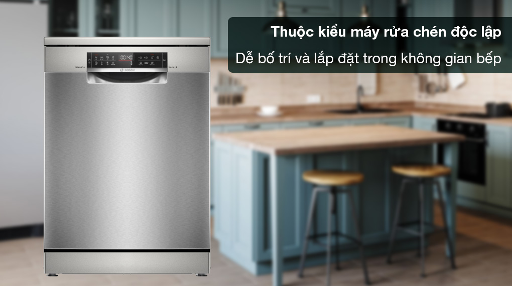 Máy rửa bát độc lập Bosch SMS6ECI04E