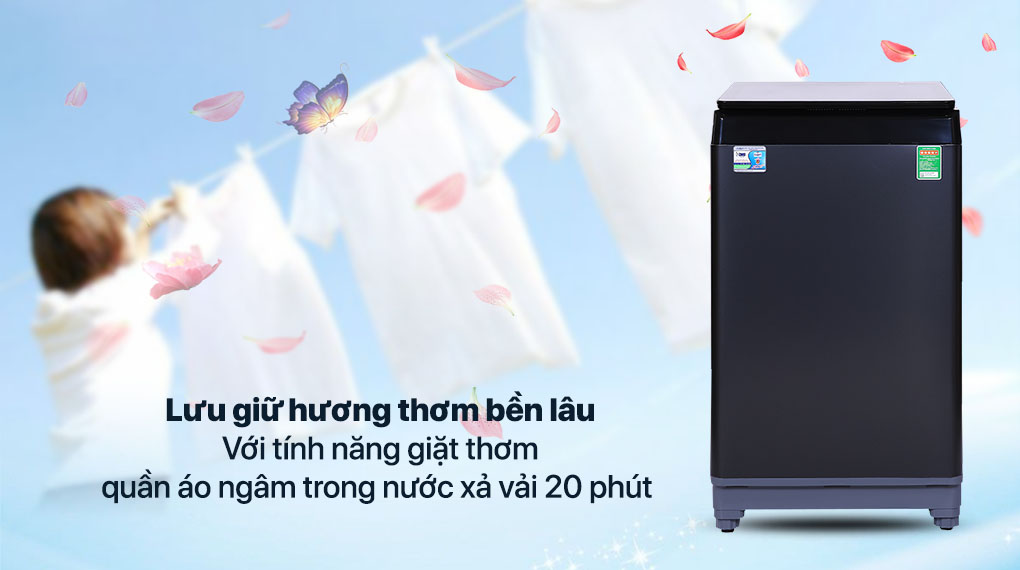 Máy giặt Aqua 10 KG AQW-F100GT.BK