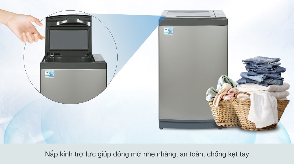 Máy giặt Aqua 8 KG AQW-KS80GT S