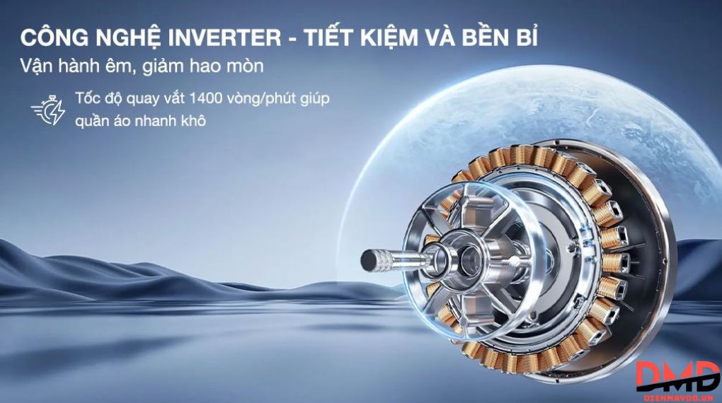 Máy giặt Aqua Inverter 10 kg AW10-B4377U1L(GN)
