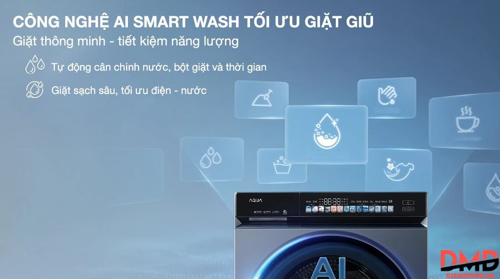 Máy giặt Aqua Inverter 10 kg AW10-B4377U1L(GN)