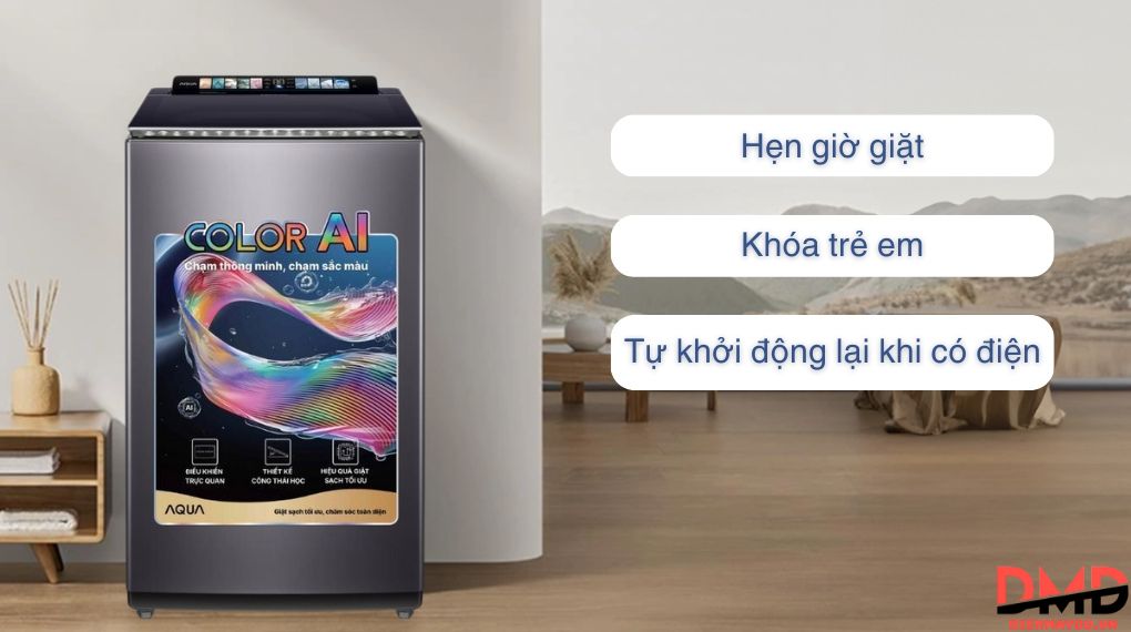 Máy giặt Aqua Inverter 11 kg AWM11-BSR1K(BU)