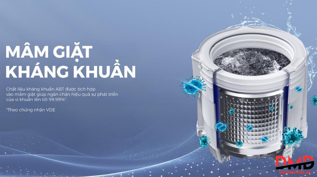 Máy giặt Aqua Inverter 14 kg AWM14-B2158L(B)