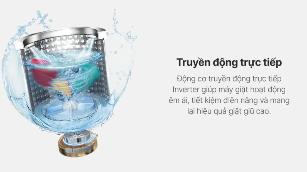Máy giặt Aqua Inverter 9 kg AWM9-B316K(B)