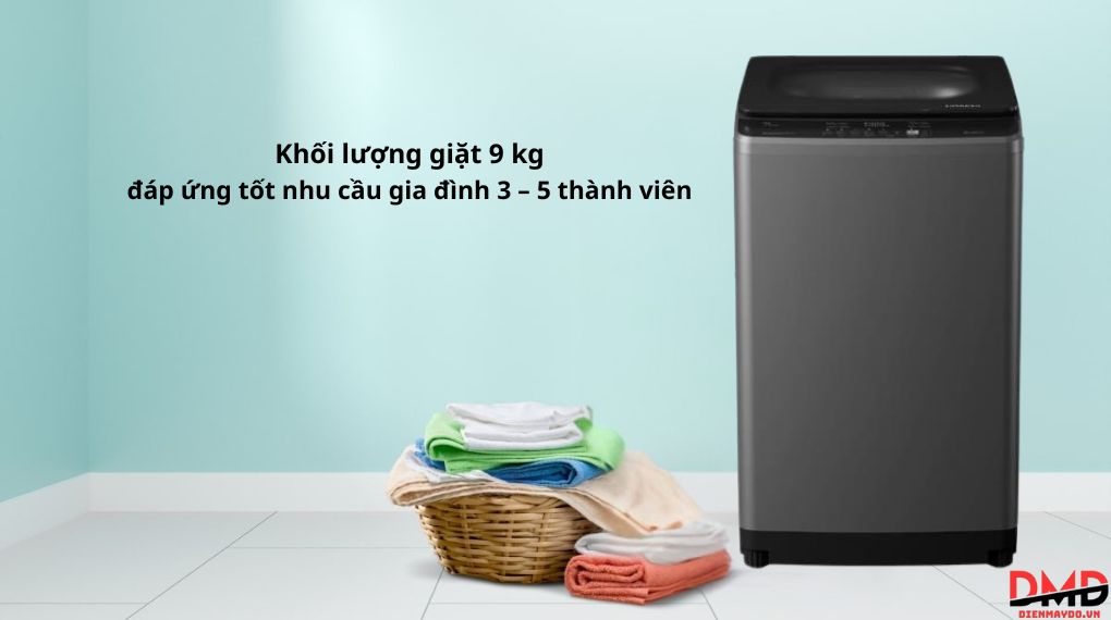 Máy giặt Hitachi Inverter 9 kg LTL 09MV00(GG)