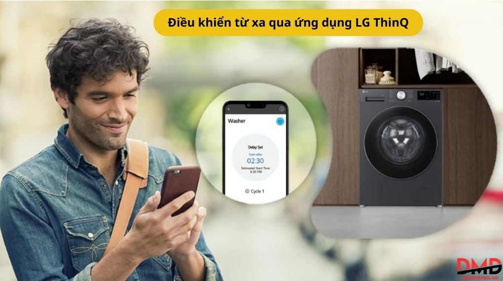 Máy giặt LG AI DD Inverter 10 kg FX1410N5G