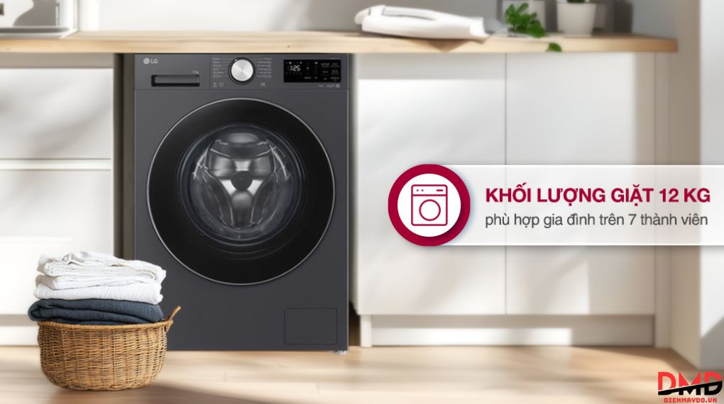 Máy giặt LG AI DD Inverter 12 kg FX1412N5G