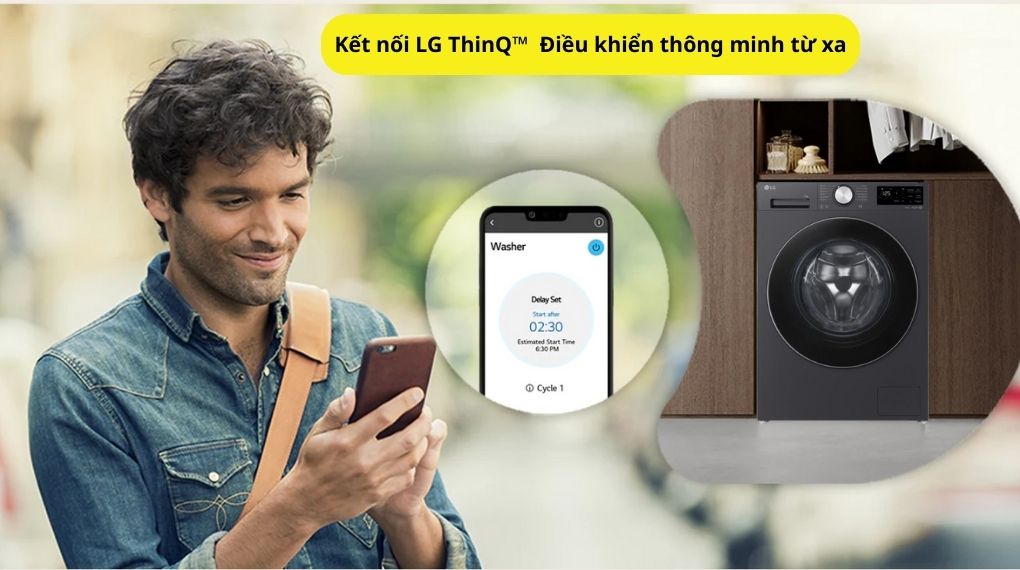 Máy giặt LG AI DD Inverter 13 kg FX1413S5G