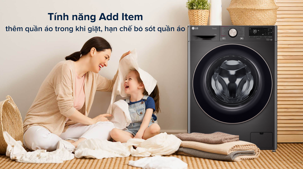 Máy giặt LG AI DD Inverter 14 kg FV1414S3BA