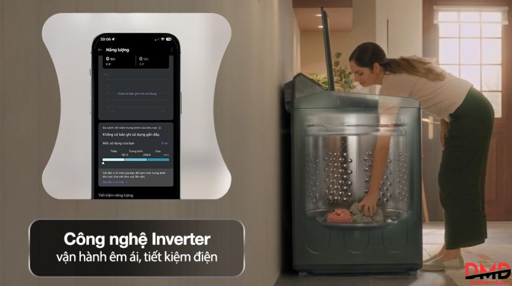 Máy giặt LG AI DD Inverter 22 kg T2522AX7G