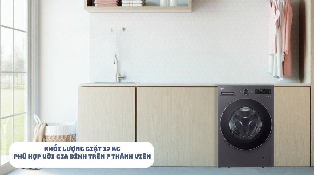 Máy giặt LG Inverter 17 kg F2517SNTG