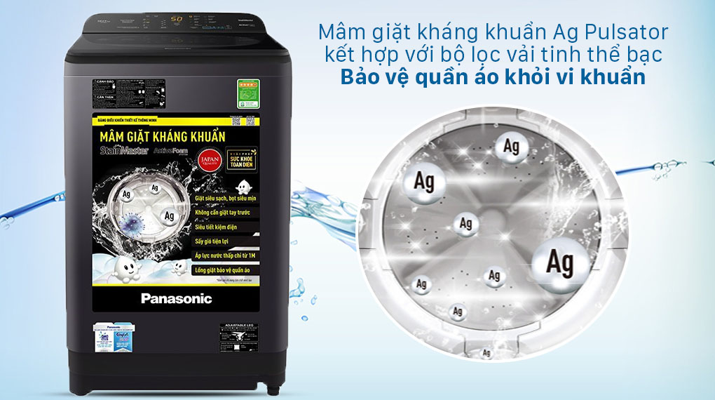 Máy giặt Panasonic 8.5 kg NA-F85A9BRV