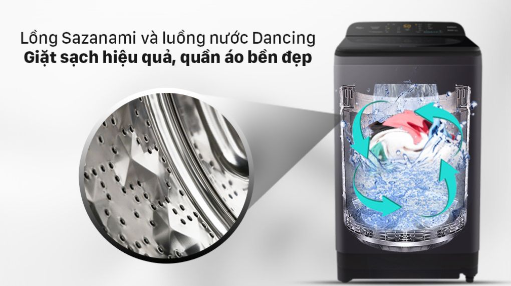 Máy giặt Panasonic 8.5 kg NA-F85A9BRV