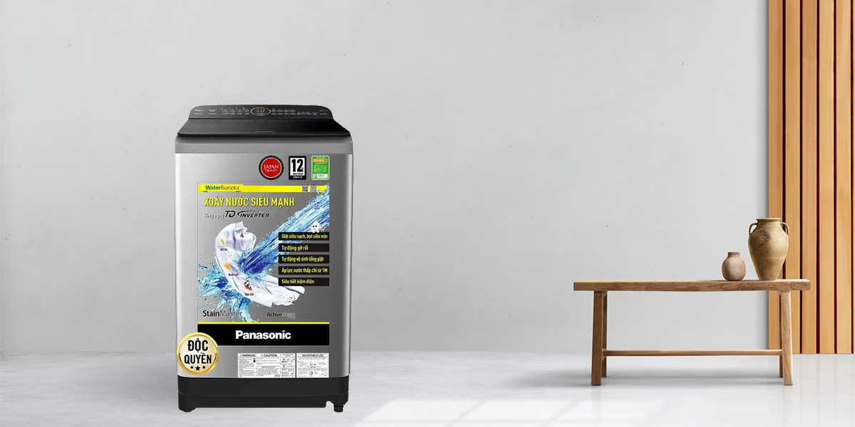 Máy giặt Panasonic Inverter 10.5 kg NA-FD10XR1LV