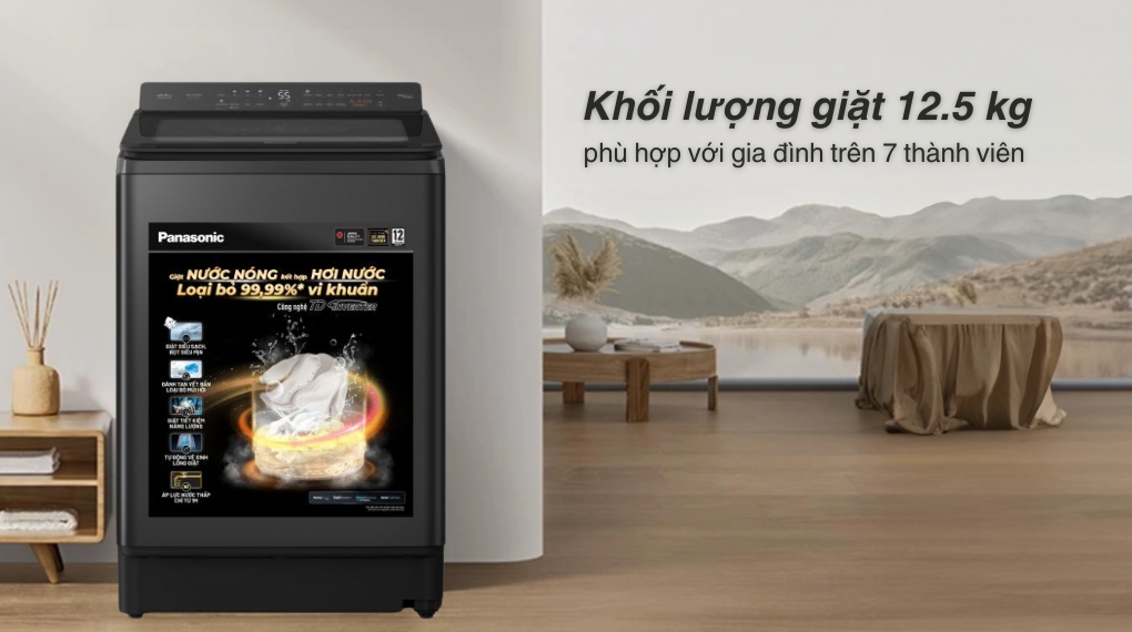Máy giặt Panasonic Inverter NA-FD125V4BV