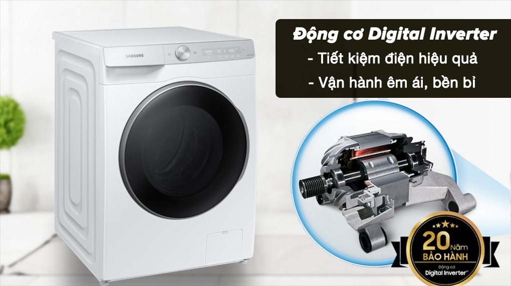 Máy giặt Samsung Inverter 11 kg WW11CGP44DSHSV