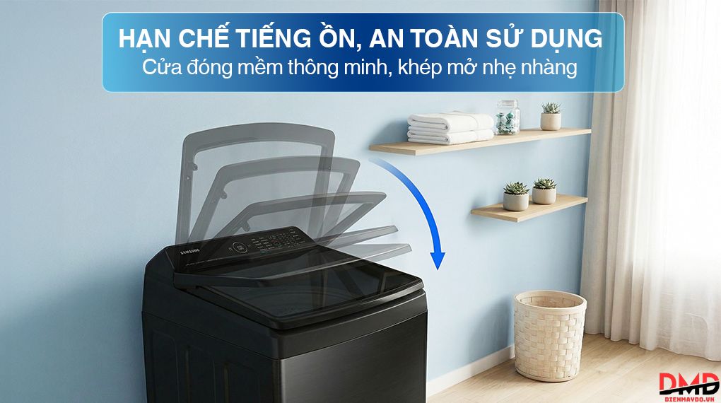 Máy giặt Samsung Inverter 12.5 kg WA40F12E4CSV