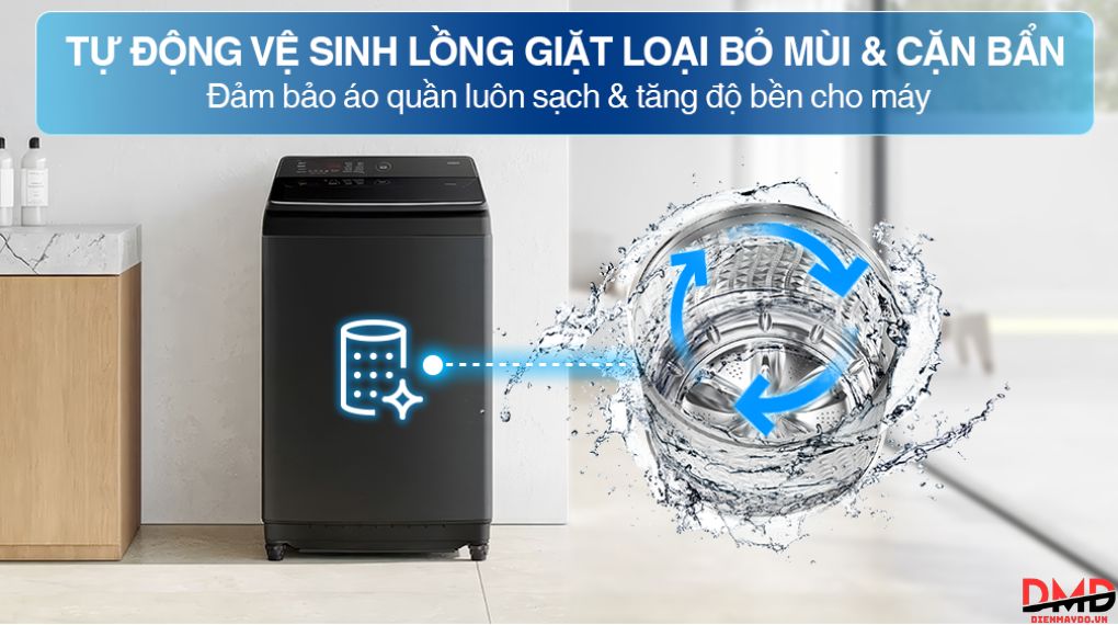 Máy giặt Samsung Inverter 12.5 kg WA40F12E4CSV