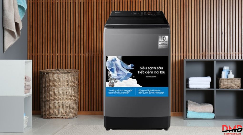 Máy giặt Samsung Inverter 12.5 kg WA40F12E4LSV