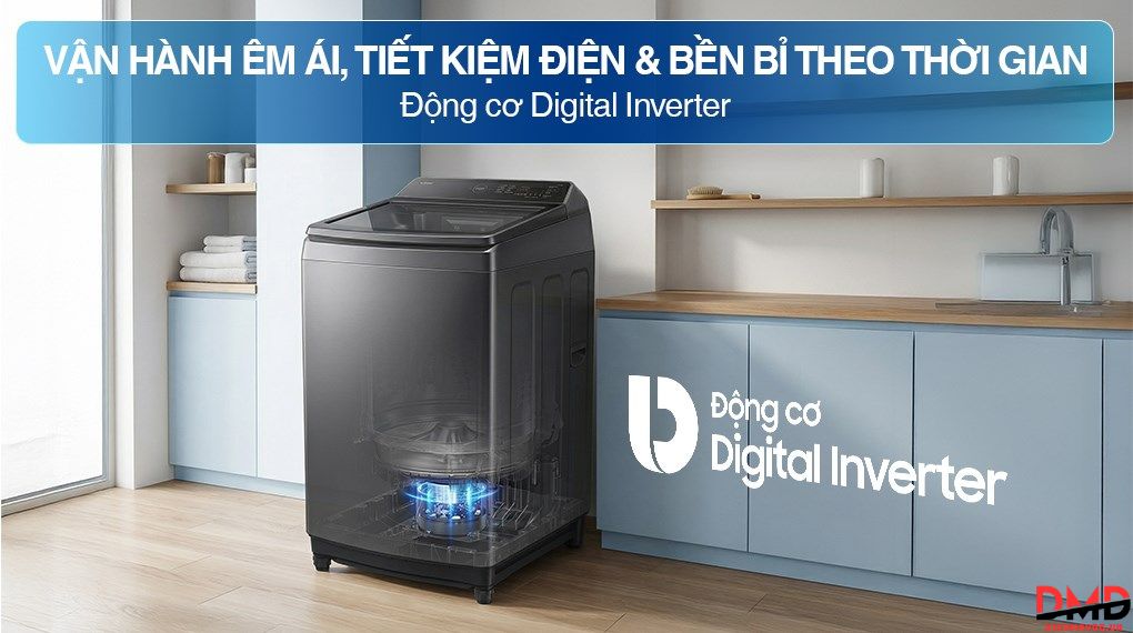 Máy giặt Samsung Inverter 9.5 kg WA40F95E1CSV