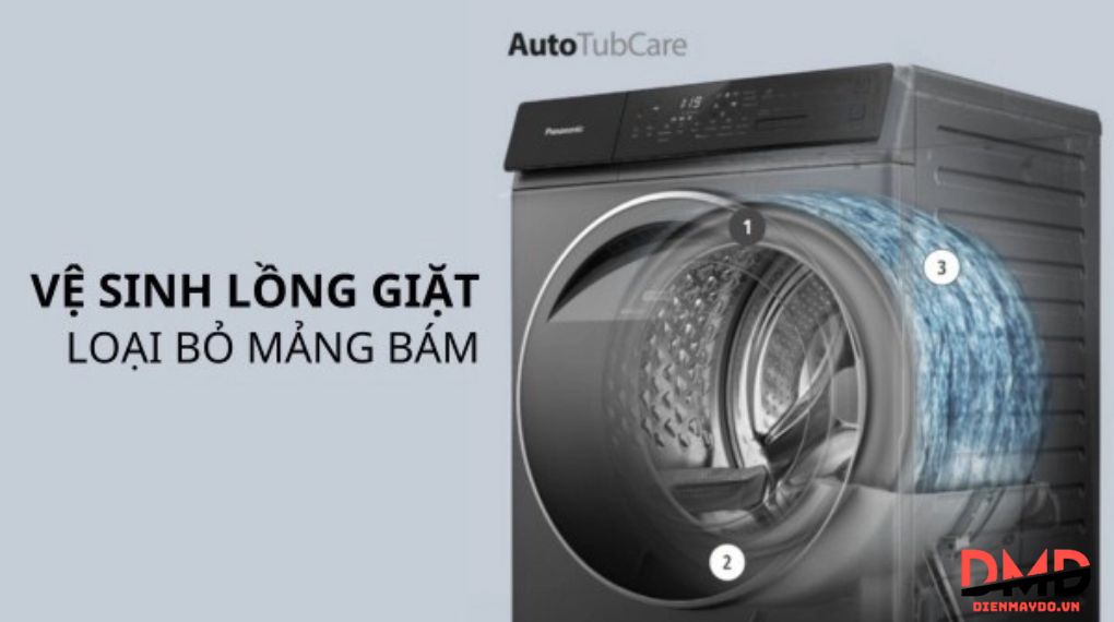 Máy giặt sấy Panasonic Inverter 10/2 kg NA-V10FC1LVT