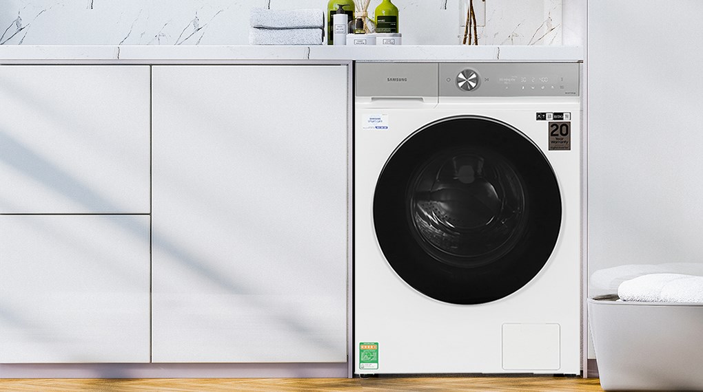 Máy giặt sấy Samsung Bespoke Inverter 12/8 kg WD12BB944DGHSV