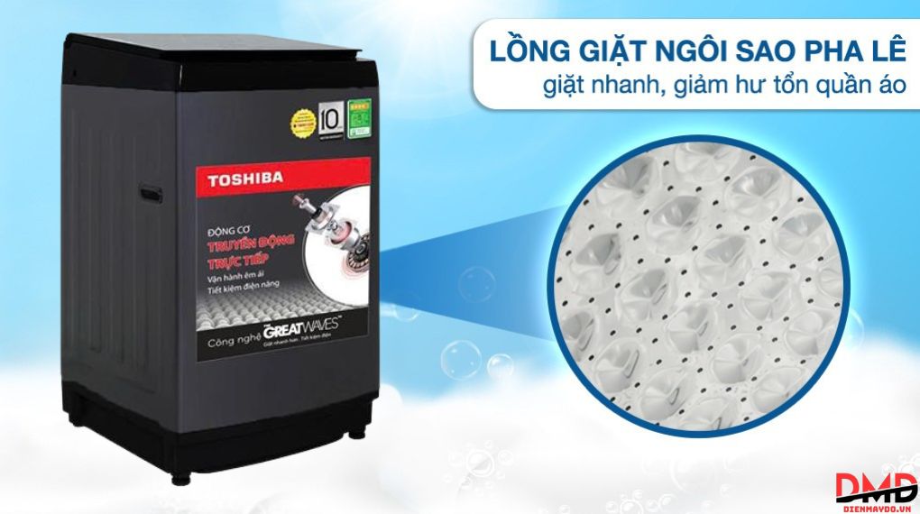 Máy giặt Toshiba Inverter 15 kg AW-DM1600LV(SG)