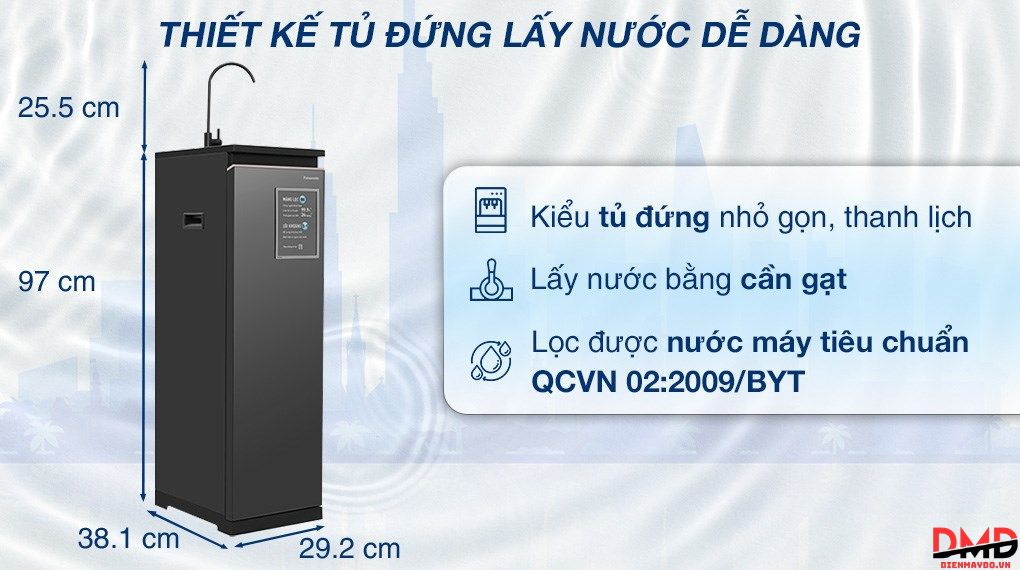 Máy lọc nước RO Panasonic TK-CA812M-VN 6 lõi