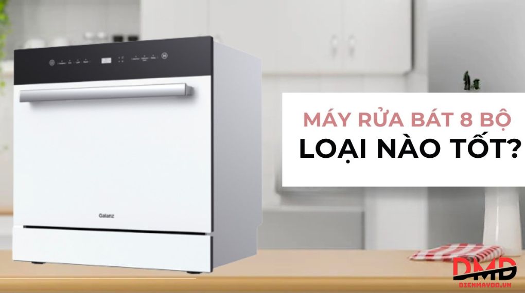 Máy rửa bát 8 bộ – phù hợp cho gia đình nhỏ không?