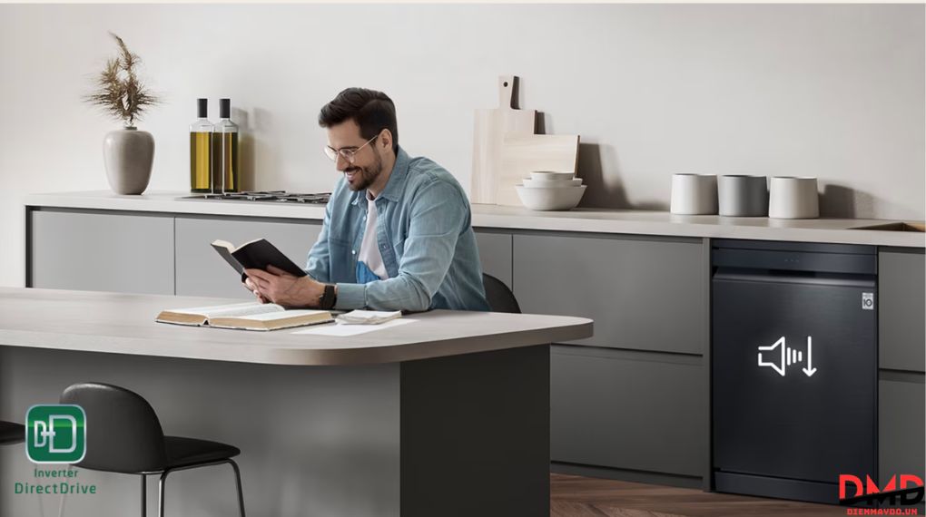 Máy rửa bát độc lập LG LDN14BLA5