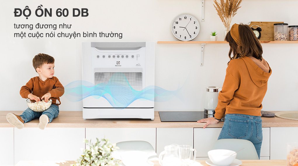 Máy rửa bát mini Electrolux ESF6010BW